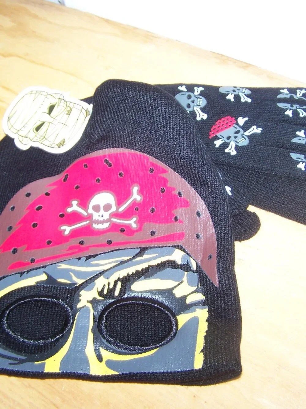 Gold Medal International Pirate Hat & Gloves Set OSFM
